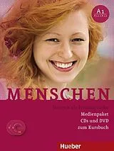  Menschen A1: Medienpaket CDs und DVD zum Kursbuch von Sandra Evans, Angela Pude, Franz Specht