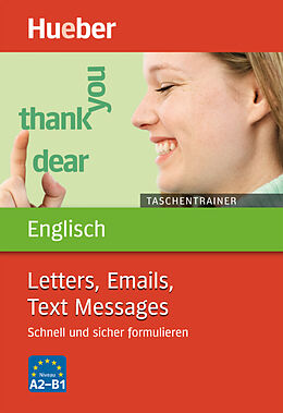 Kartonierter Einband Taschentrainer Englisch  Letters, Emails, Text Messages von Bärbel Schumann-Henke