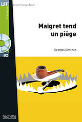 Couverture cartonnée Maigret tend un piège. Lektüre mit Audio online de Georges Simenon