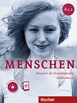 Mensche A 1.1, deutsch als Fremdsprache: Arbeitsbuch mit Audio-CD von Sabine Glas-Peters, Angela Pude, Monika Reimann