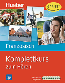   Komplettkurs Französisch zum Hören: 9 Audio-CDs + Begleitheft