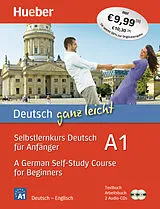 Kartonierter Einband Deutsch ganz leicht A1 Deutsch-Englisch von Renate Luscher