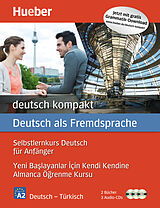 Coffret Deutsch kompakt Türkisch A2 : 2 Bücher mit 3 CDs de 607481