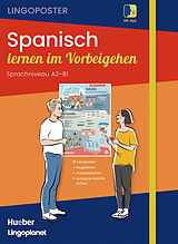 Fester Einband Lingoposter: Spanisch lernen im Vorbeigehen von 
