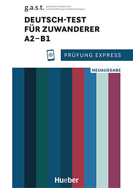 Kartonierter Einband Prüfung Express  Deutsch-Test für Zuwanderer A2B1 von Franziska Bader
