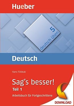 E-Book (pdf) Sag's besser! von Hans Földeak
