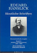 Eduard Hanslick. Sämtliche Schriften