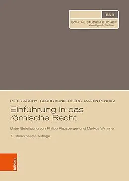 E-Book (pdf) Einführung in das römische Recht von Martin Pennitz, Peter Apathy, Georg Klingenberg