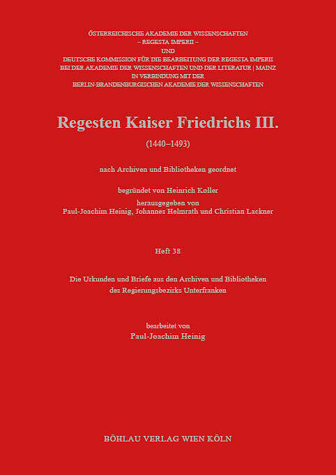 Die Urkunden und Briefe aus den Archiven und Bibliotheken des Regierungsbezirks Unterfranken