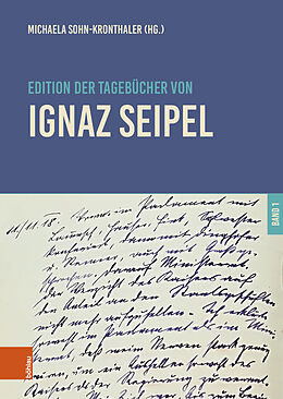 Fester Einband Edition der Tagebücher von Ignaz Seipel von 