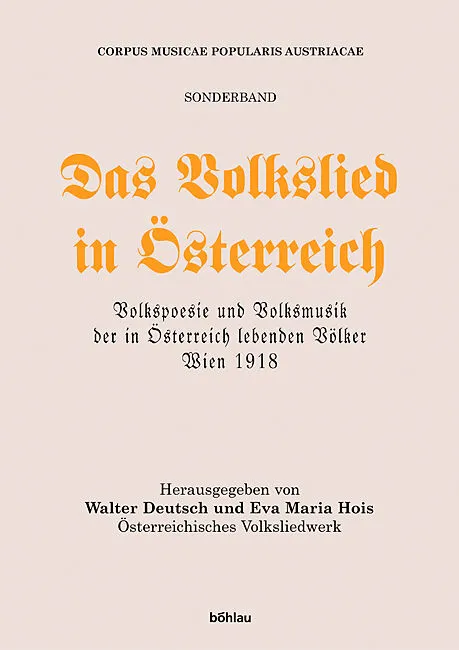 Das Volkslied in Österreich