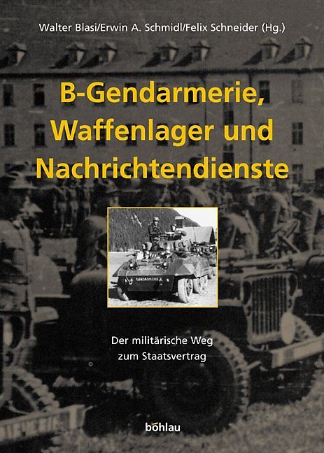 B-Gendamerie, Waffenlager und Nachrichtendienste