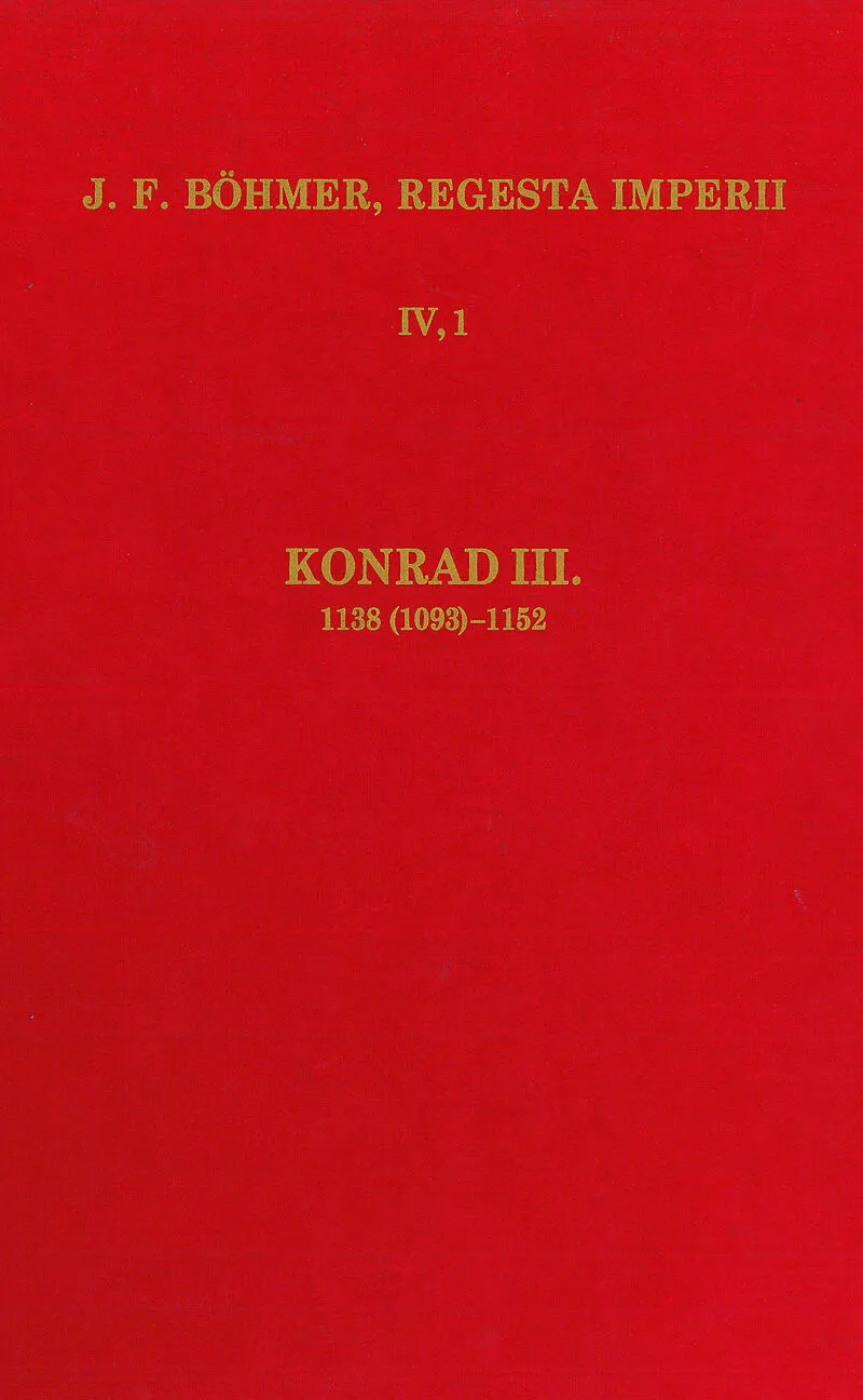 Regesta Imperii - IV. Lothar III und ältere Staufer