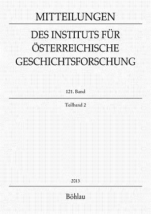 Mitteilungen des Instituts für österreichische Geschichtsforschung