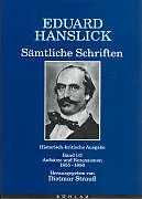 Eduard Hanslick. Sämtliche Schriften