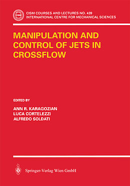 Couverture cartonnée Manipulation and Control of Jets in Crossflow de 
