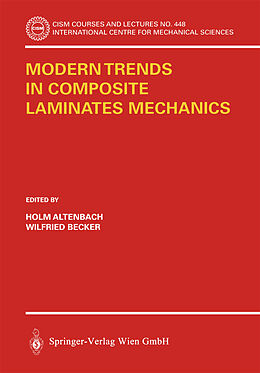 Couverture cartonnée Modern Trends in Composite Laminates Mechanics de 