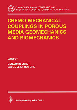 Couverture cartonnée Chemo-Mechanical Couplings in Porous Media Geomechanics and Biomechanics de 
