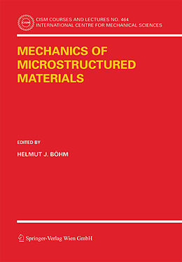Couverture cartonnée Mechanics of Microstructured Materials de 