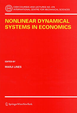 Couverture cartonnée Nonlinear Dynamical Systems in Economics de 
