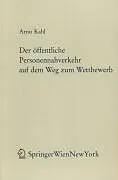 E-Book (pdf) Der öffentliche Personennahverkehr auf dem Weg zum Wettbewerb von Arno Kahl
