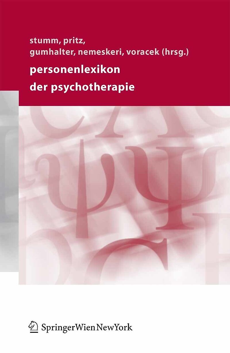 Personenlexikon der Psychotherapie