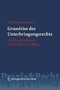 E-Book (pdf) Grundriss des Unterbringungsrechts von Christian Kopetzki