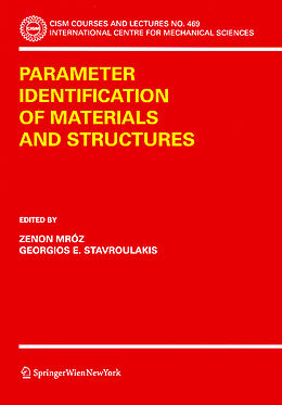 Couverture cartonnée Parameter Identification of Materials and Structures de 