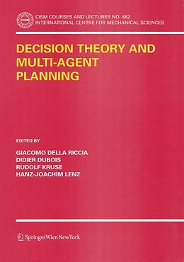 eBook (pdf) Decision Theory and Multi-Agent Planning de 