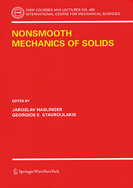 Couverture cartonnée Nonsmooth Mechanics of Solids de 