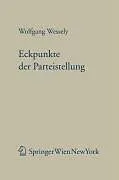 E-Book (pdf) Eckpunkte der Parteistellung von Wolfgang Wessely