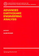 Couverture cartonnée Advanced Earthquake Engineering Analysis de 