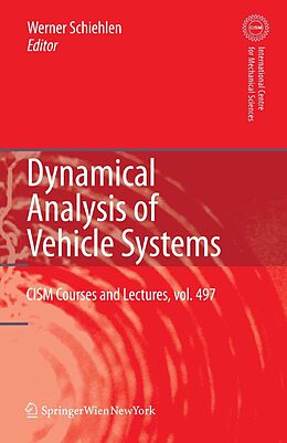 eBook (pdf) Dynamical Analysis of Vehicle Systems de 