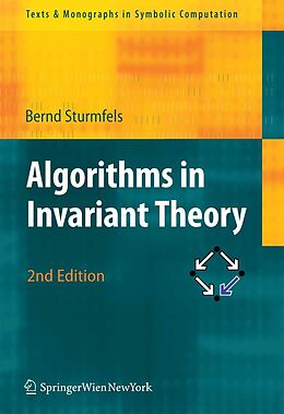 eBook (pdf) Algorithms in Invariant Theory de Bernd Sturmfels