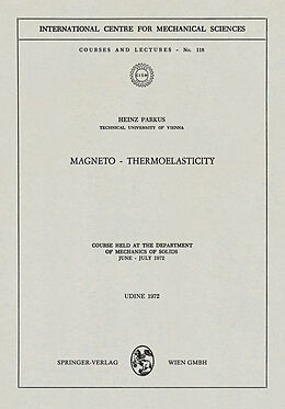 Kartonierter Einband Magneto   Thermoelasticity von Heinz Parkus
