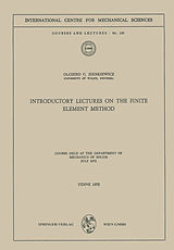 Couverture cartonnée Introductory Lectures on the Finite Element Method de Olgierd C. Zienkiewicz
