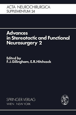 Kartonierter Einband Advances in Stereotactic and Functional Neurosurgery 2 von 