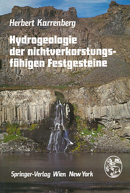 Fester Einband Hydrogeologie der nichtverkarstungsfähigen Festgesteine von H. Karrenberg