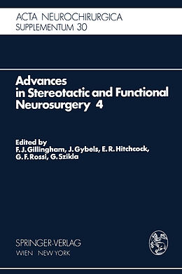 Kartonierter Einband Advances in Stereotactic and Functional Neurosurgery 4 von 