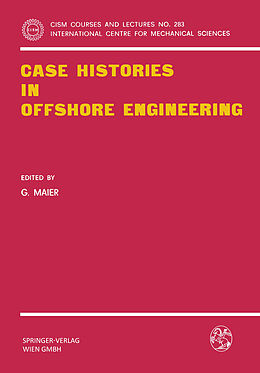 Couverture cartonnée Case Histories in Offshore Engineering de 