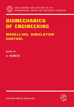 Couverture cartonnée Biomechanics of Engineering de 