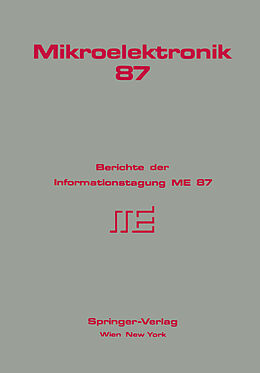 Kartonierter Einband Mikroelektronik 87 von G. Hoffmann, D. Holzmann, F. Jäger