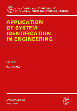 Couverture cartonnée Application of System Identification in Engineering de 
