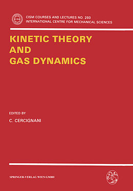 Couverture cartonnée Kinetic Theory and Gas Dynamics de 