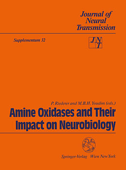 Couverture cartonnée Amine Oxidases and Their Impact on Neurobiology de 