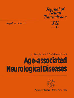 Couverture cartonnée Age-associated Neurological Diseases de 