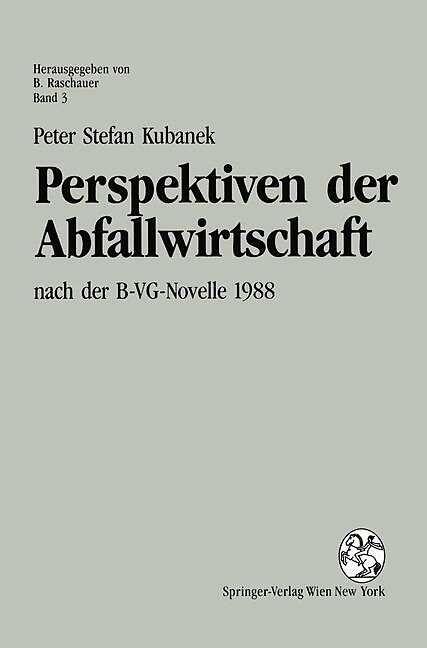 Perspektiven der Abfallwirtschaft