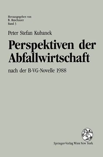 Perspektiven der Abfallwirtschaft