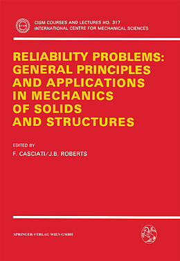 Couverture cartonnée Reliability Problems: General Principles and Applications in Mechanics of Solids and Structures de 