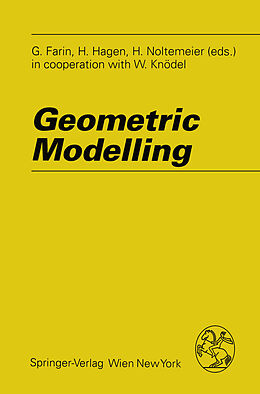 Couverture cartonnée Geometric Modelling de 